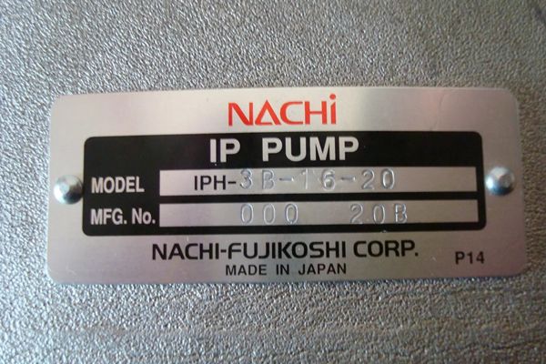 IPH-4B-25-LT-20日本原裝正品，NACHI不二越齒輪泵