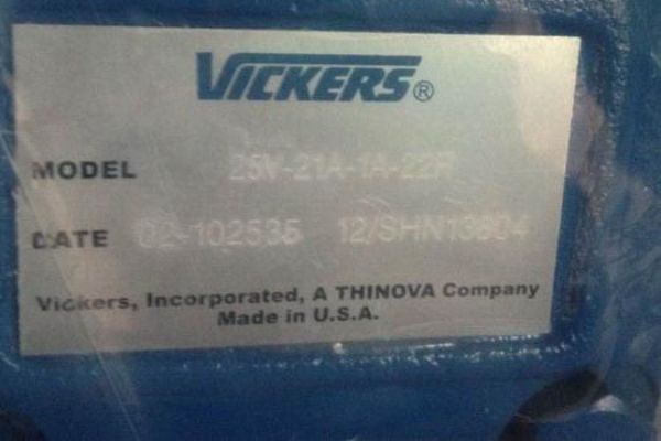 威格士25V12A1C22R葉片泵性能卓越，應(yīng)用廣泛