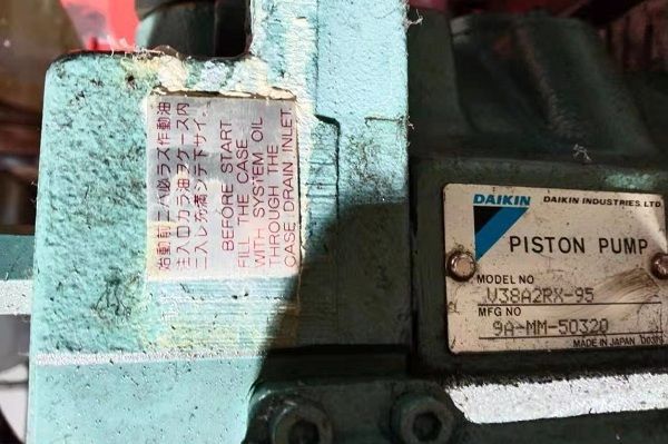 日本大金DAIKIN變量型柱塞泵的工作原理,特征及型號大全