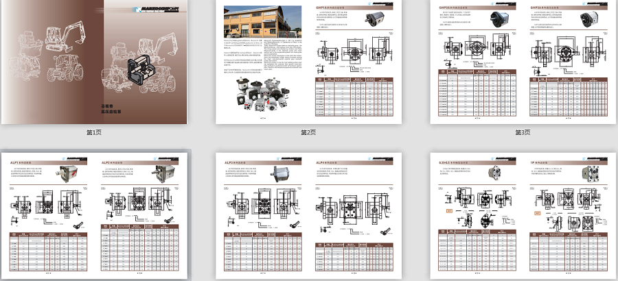 馬祖奇齒輪泵樣本